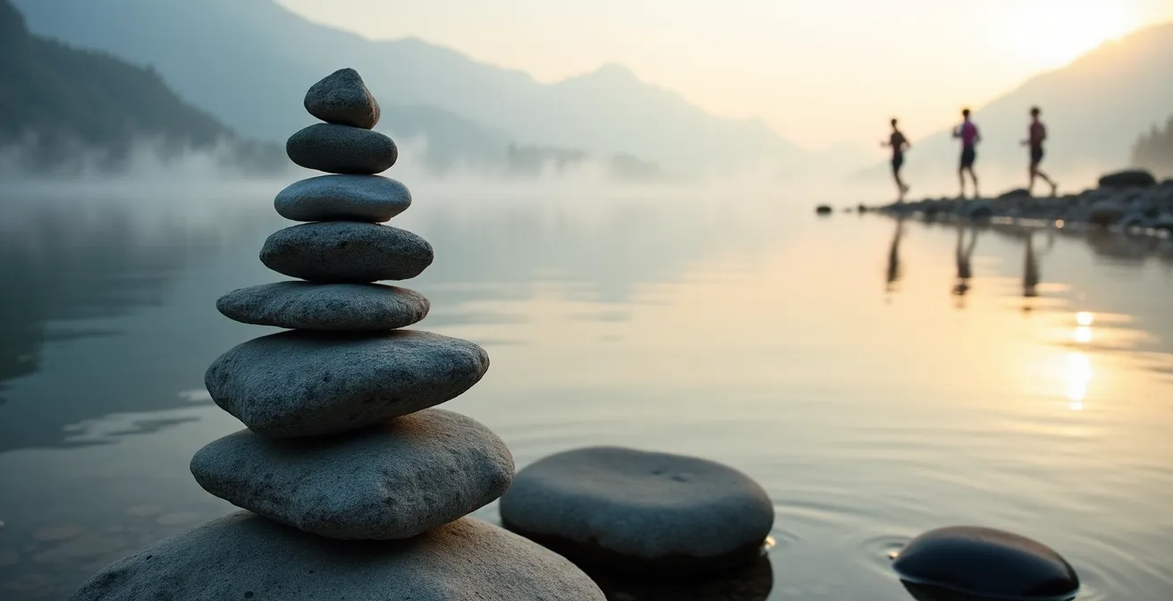 Balance symbolique entre pratique sportive et vie sociale