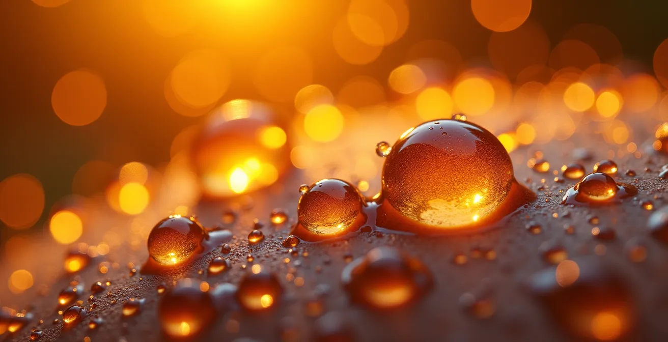 Représentation abstraite du mécanisme neurochimique après 30 minutes de course