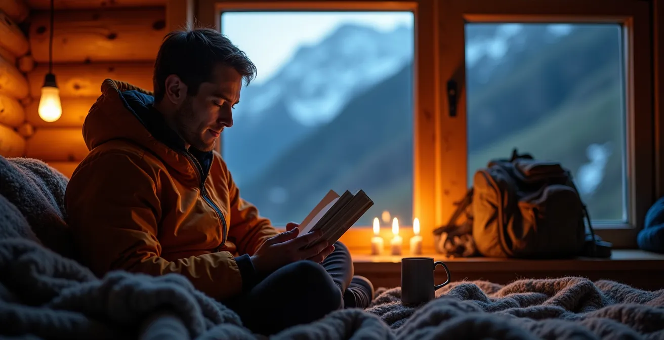 Ambiance de refuge de montagne pour une déconnexion optimale